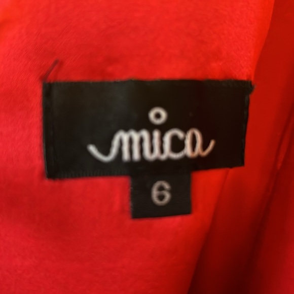 Mica dress all natural fabrics and beautiful design, vintage, size 6 - Picture 4 of 7